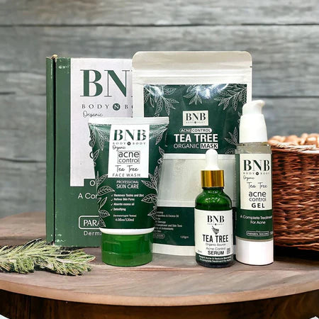 BNB Organic Tea Tree Acne Control Kit