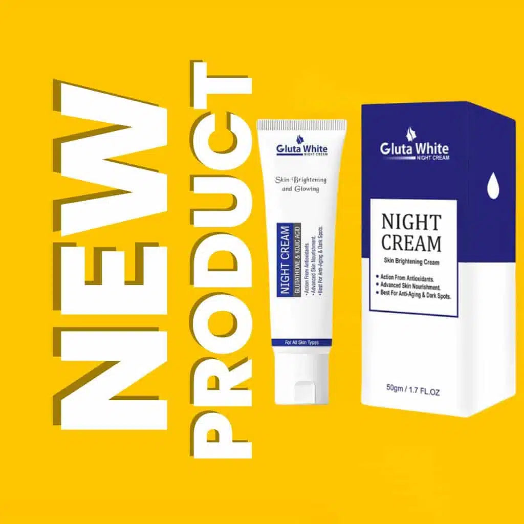 Gluta White Night Cream Tube Pack