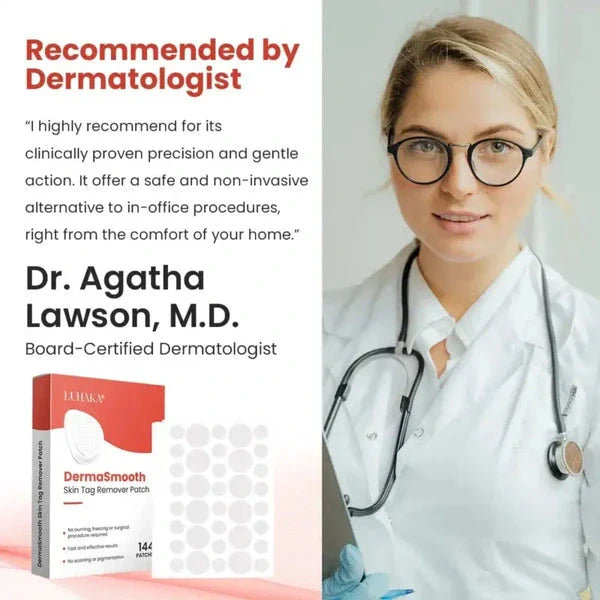 Derma Smooth Skin Mole Remover Patch Natural Formula