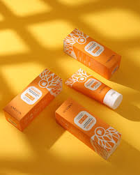 Orange Enzyme Exfoliating Gel for Face and Body