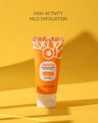 Orange Enzyme Exfoliating Gel for Face and Body